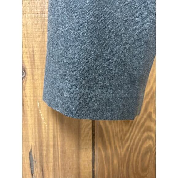 Pendleton Vintage 2000s 100% Virgin Wool Gray Trouser Pants Women’s Size 8 Tall - Picture 5 of 9
